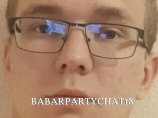 BABARPARTYCHAT18