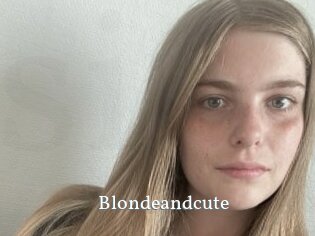 Blondeandcute