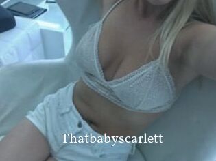 Thatbabyscarlett